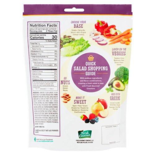 Fresh Gourmet Cheese & Garlic Croutons 5 OZ