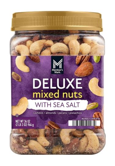 Member's Mark Deluxe Mixed Nuts 6x34 oz