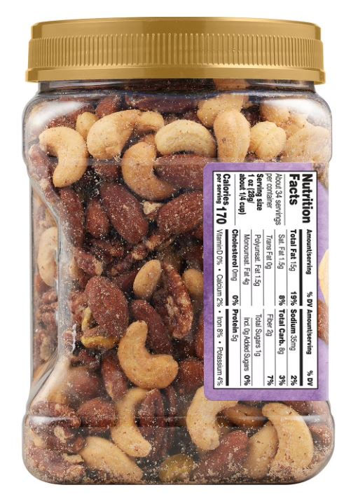 Member's Mark Lightly Salted Mixed Nuts 6x34 oz