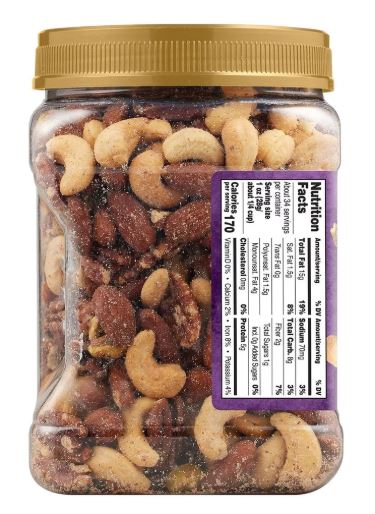 Member's Mark Deluxe Mixed Nuts 6x34 oz