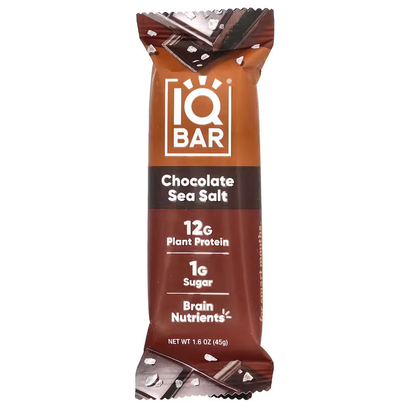 IQBAR Chocolate Sea Salt Single Pack - 1 x 45g
