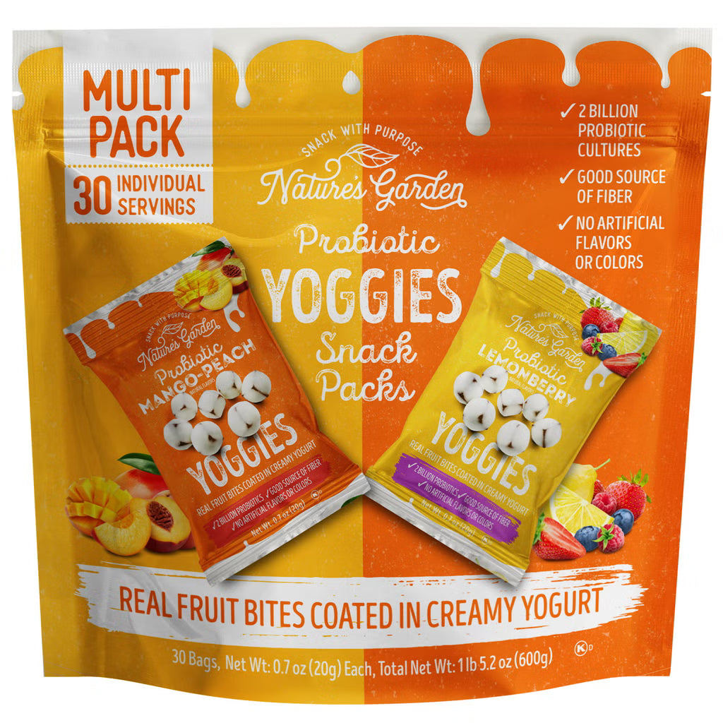 Nature's Garden Probiotic Yoggies Variety - 30 x 20g