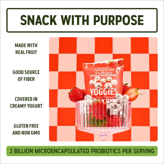 Nature's Garden Probiotic Strawberry Yoggies - 30 x 20g
