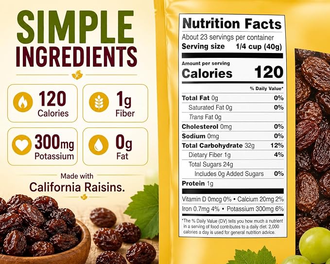 Mariani Raisins - 1 x 170g