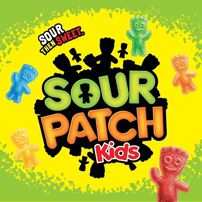 Sour Patch Kids Soft & Chewy Candy - 1 x 57g