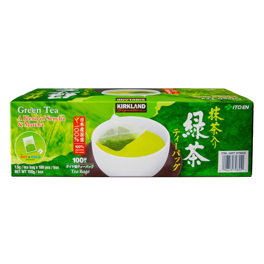 Kirkland Signature Green Tea Bags - 100 x 1.5g