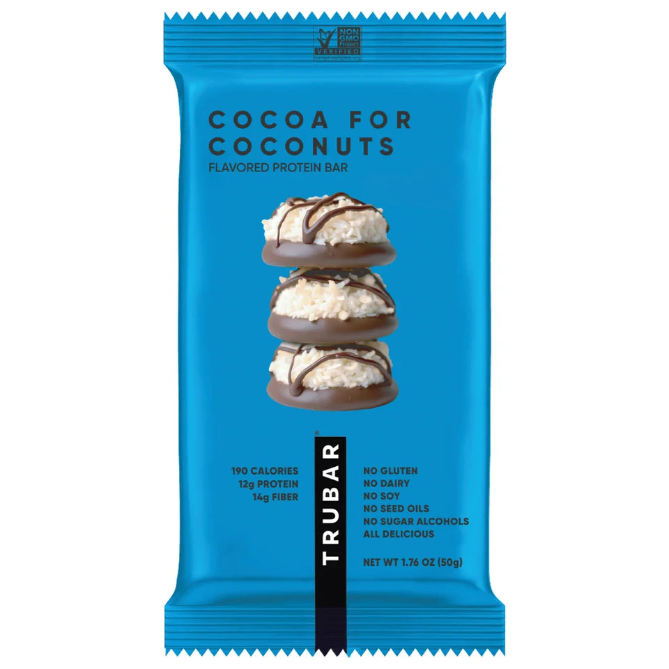 True Bar Protein Bar, Cocoa For Coconuts - 1 x 50g