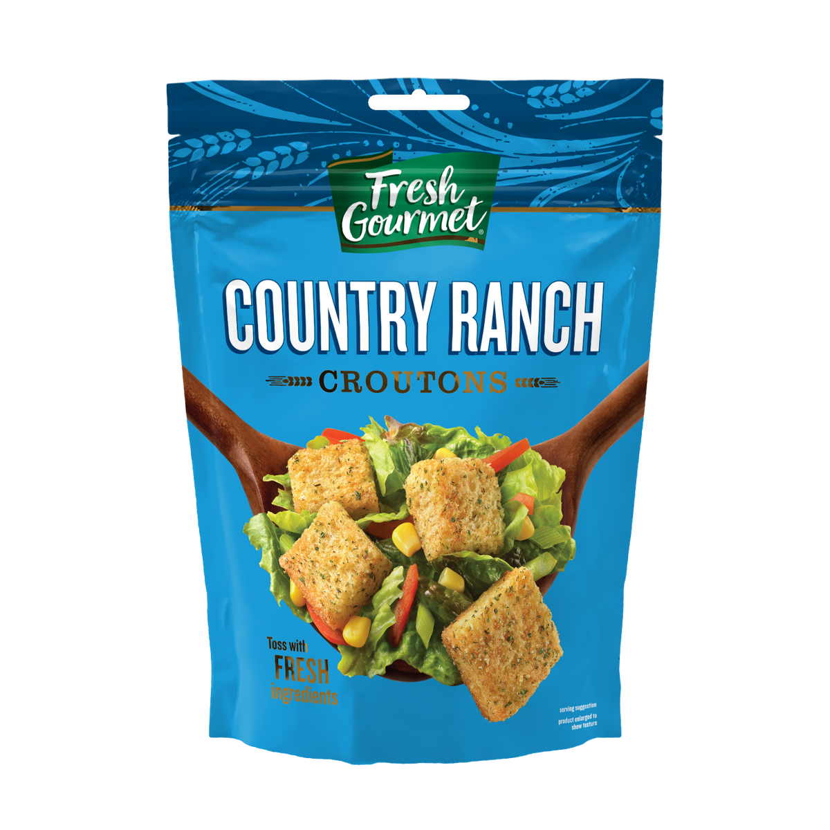 Fresh Gourmet Country Ranch Croutons - 1 x 142g