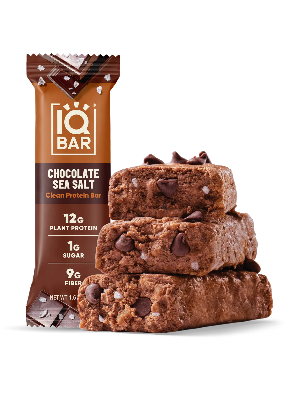 IQBAR Chocolate Sea Salt Single Pack - 1 x 45g