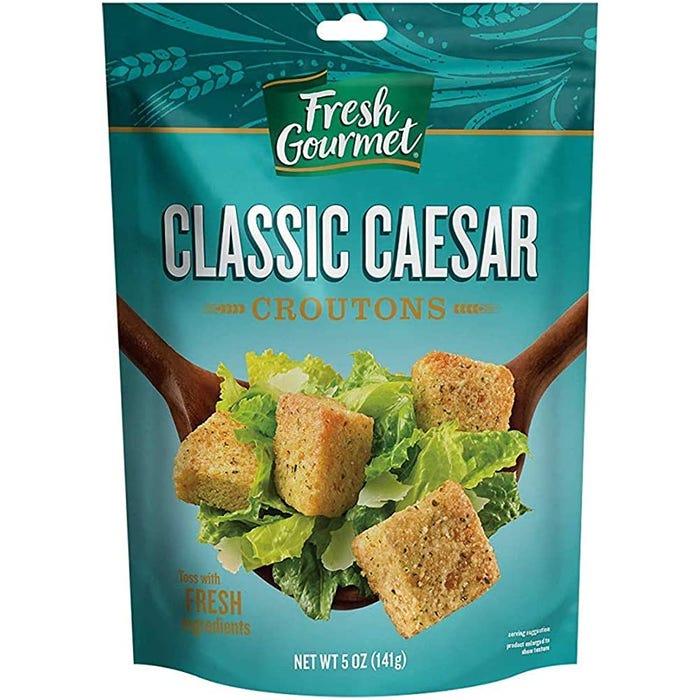 Fresh Gourmet Classic Caesar Croutons 5 OZ