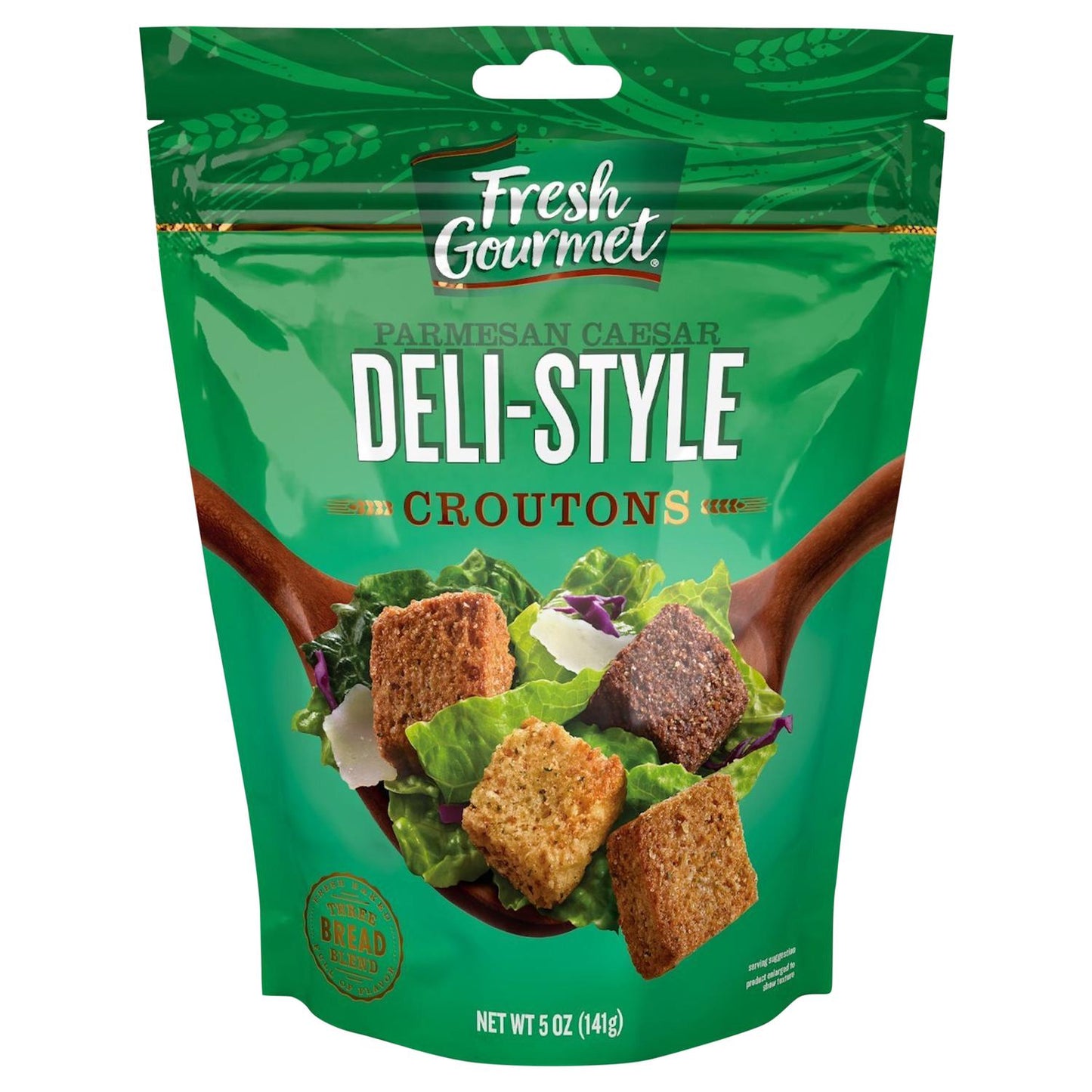 Fresh Gourmet Deli-Style Parmesan Caesar Croutons 5 OZ