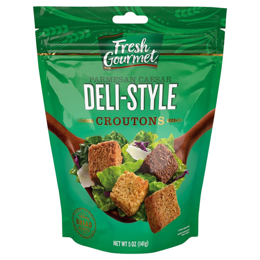 Fresh Gourmet Deli-Style Parmesan Caesar Croutons 5 OZ