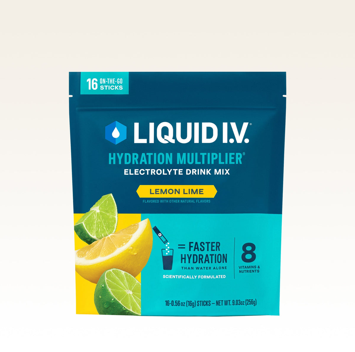 Liquid I.V. Hydration Multiplier Lemon Lime stick pack