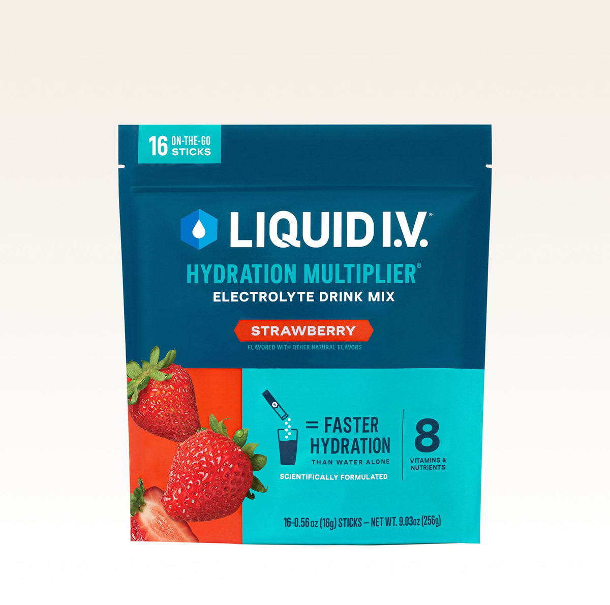 Liquid I.V. Hydration Multiplier Strawberry stick pack
