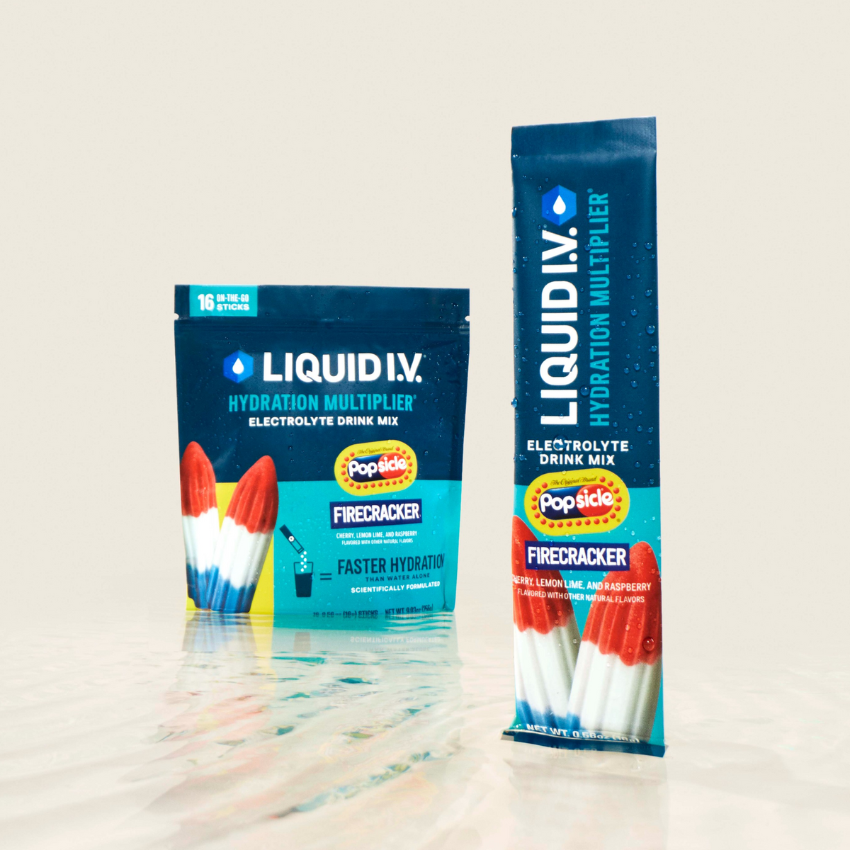 Liquid I.V. Popsicle Firecracker pack alternate view