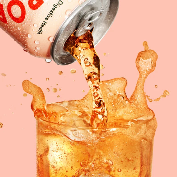 Olipop Soda, Strawberry Vanilla - 355mL