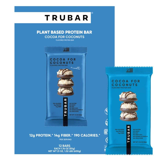 True Bar Protein Bar, Variety Pack - 16 x 50g