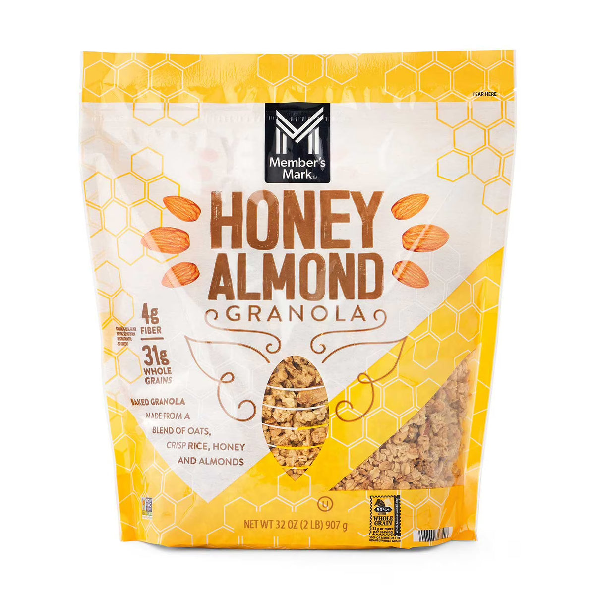 Member's Mark Honey Almond Granola - 1 x 907g