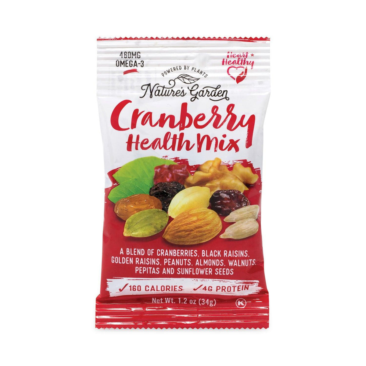 Nature's Garden Cranberry Health Mix - 1 x 34g