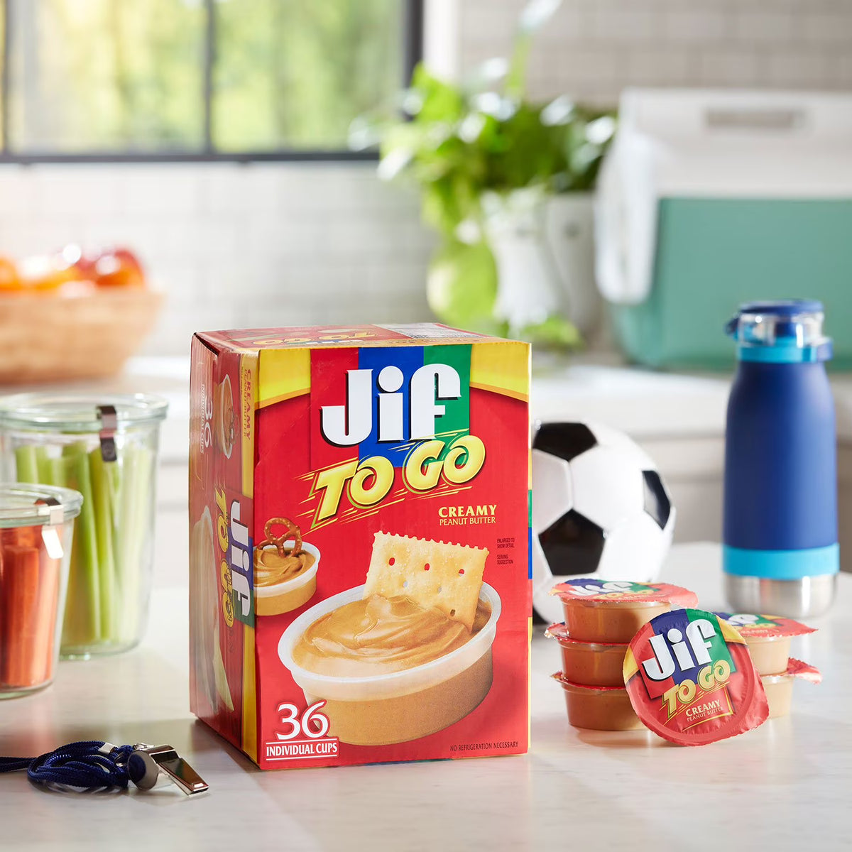 Jif To Go Creamy Peanut Butter Cups - 36 x 43g