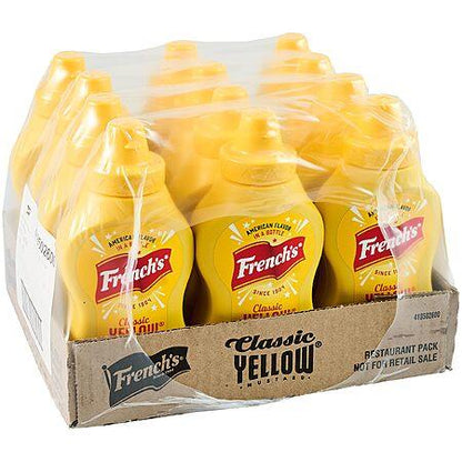 French's Classic Yellow Squeeze Mustard 12 oz