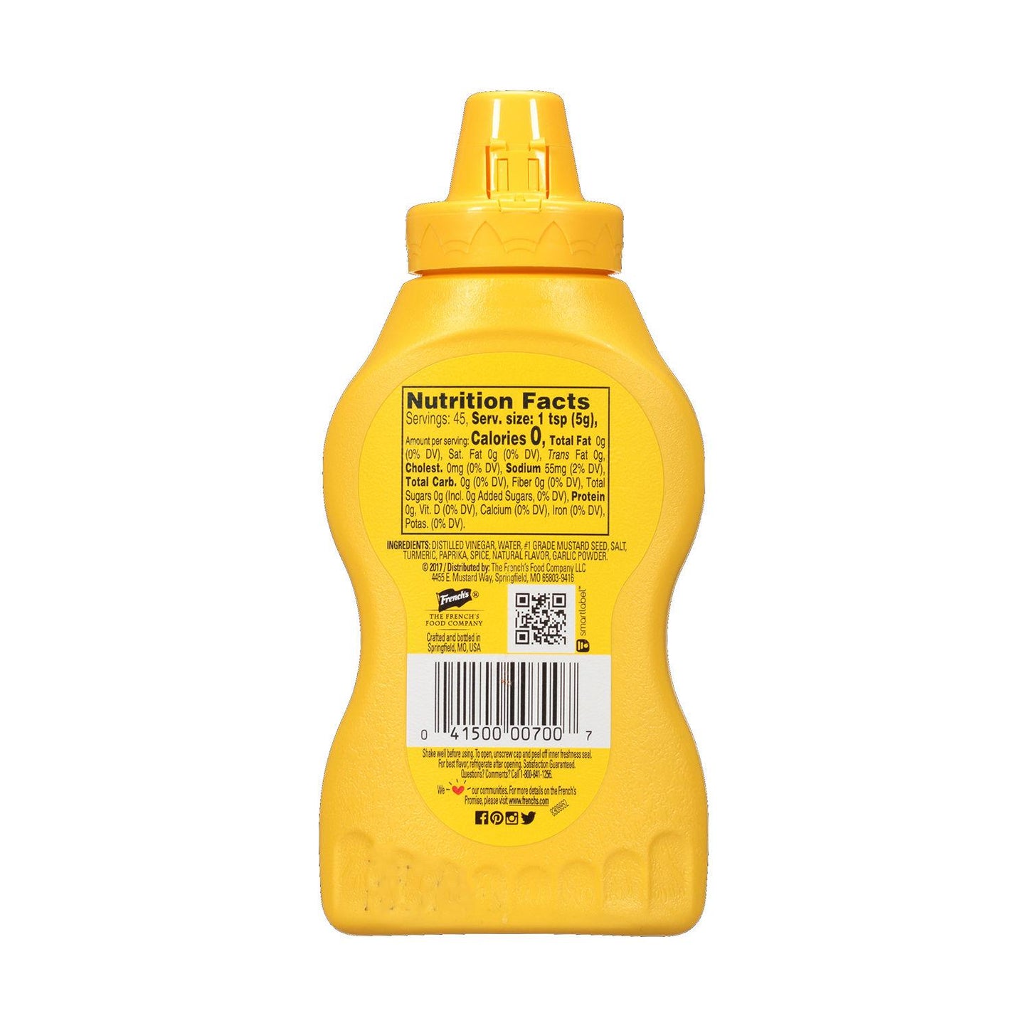 French's Classic Yellow Mustard - 8 oz Squeeze Bottle