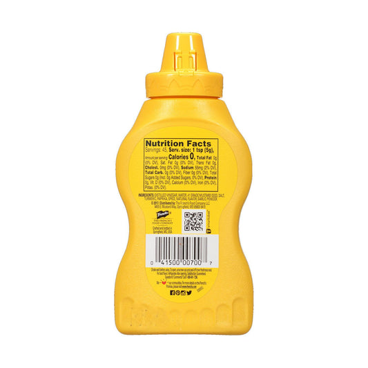 French's Classic Yellow Mustard - 8 oz Squeeze Bottle