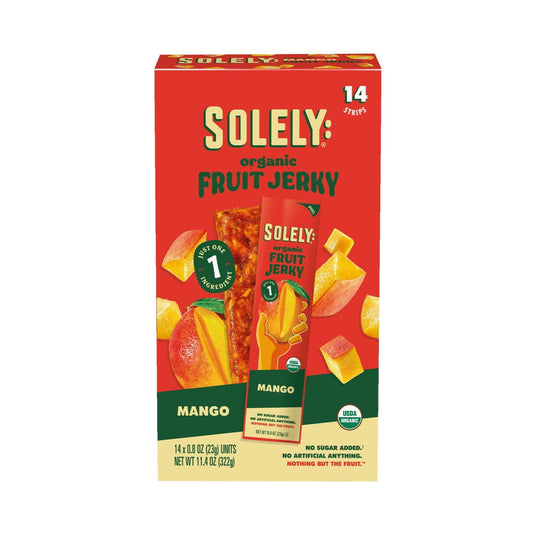 Solely Organic Mango Fruit Jerky