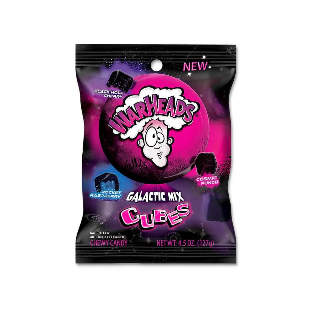 Warheads Galactic Cubes - 1 x 128g